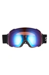 Smith I/o Mag™ Snow Goggles In Black Photochromic Rose Flash