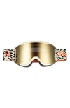 Smith Squad 180mm Chromapop™ Snow Goggles In Birch Strange Creatures Gold