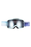Smith Showcase Over The Glass Chromapop(tm) 175mm Goggles In Polar Vibrant Platinum