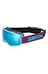 Smith Grom Snow Goggles In Snorkel Green Mirror