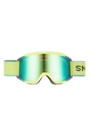 Smith Squad 180mm Chromapop™ Snow Goggles In Neon Yellow Chromapop Green
