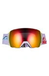 Smith I/o Mag Xl 230mm Snow Goggles In Lilac Tropics Red