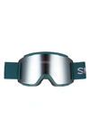 Smith Squad Xl 185mm Snow Goggles In Everglade Platinum