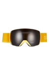 Smith Skyline Xl 230mm Chromapop™ Snow Goggles In Citrine / Chromapop Sun Black