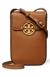 Tory Burch Miller Phone Crossbody In Light Umber
