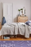 Urban Outfitters Soft Washed Cotton Quilt In Light Grey