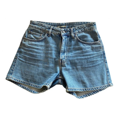 Pre-owned Saint Laurent Shorts In Blue