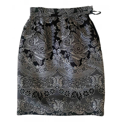 Pre-owned Christian Lacroix Skirt In Black