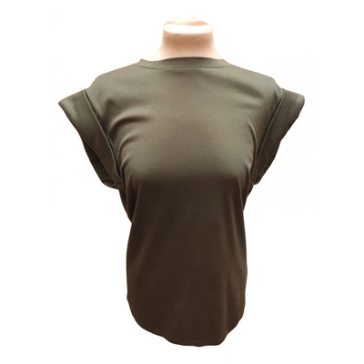Pre-owned Isabel Marant T-shirt In Khaki