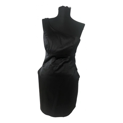 Pre-owned Miss Sixty Mini Dress In Black
