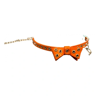 Pre-owned Dior Bracelet In Orange