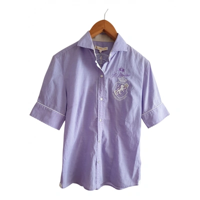 Pre-owned La Martina Shirt In Purple