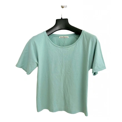 Pre-owned Acne Studios T-shirt In Green