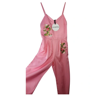 Pre-owned Vivetta Jumpsuit In Pink