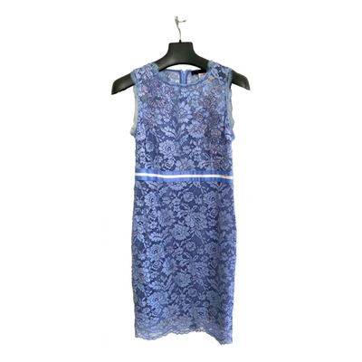 Pre-owned Nenette Mid-length Dress In Blue