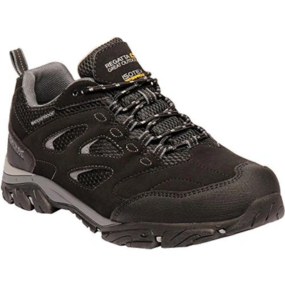 Regatta Mens Holcombe Iep Low Hiking Boots In Black