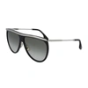 VICTORIA BECKHAM LADIES BLACK AVIATOR/PILOT SUNGLASSES VB155S00160