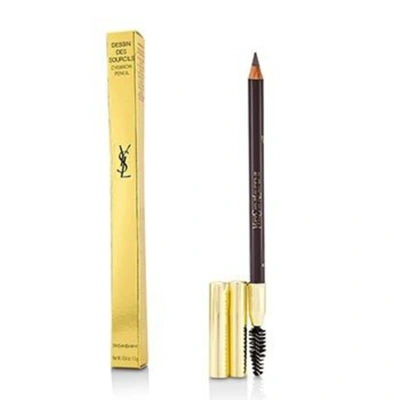 Saint Laurent Dessin Des Sourcils Eyebrow Pencil - 3 Glazed Brown By Yves  For Women - 0.04 oz Eyebro