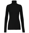SAINT LAURENT WOOL AND CASHMERE TURTLENECK SWEATER,P00596854