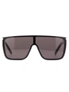 SAINT LAURENT SAINT LAURENT EYEWEAR MASK FRAME SUNGLASSES