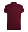 Polo Ralph Lauren Cotton Mesh Custom-fit Polo Shirt In Classic Wine