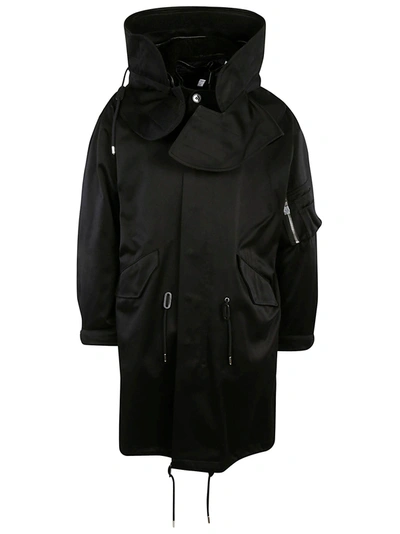 Burberry Caldbeck Parka In Black