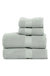 Nordstrom 4-piece Hydrocotton Bath Towel & Hand Towel Set In Green Mercury