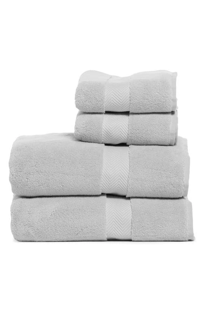 Nordstrom 4-piece Hydrocotton Bath Towel & Hand Towel Set In Grey Vapor