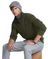 Polo Ralph Lauren Men's Luxury Jersey Quarter-zip Pullover In Alpine Heather