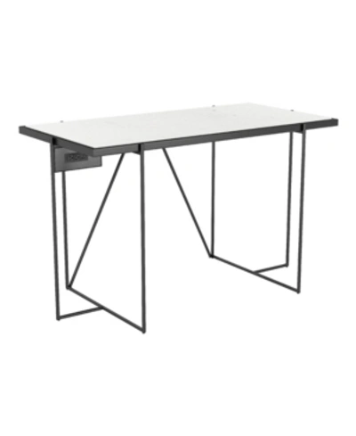 Zuo Modern Winslett Marble Desk In White