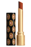 Gucci Glow & Care Shine Lipstick 308 Lucy Dark Orange 0.06 oz/ 1.8 ml In 308 Lucy Dark Orange