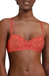 Chantelle Lingerie Day To Night Underwire Demi Bra In Spice