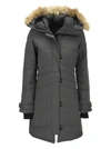 CANADA GOOSE LORETTE - PARKA WITH HOOD AND FUR COAT,2090L 66