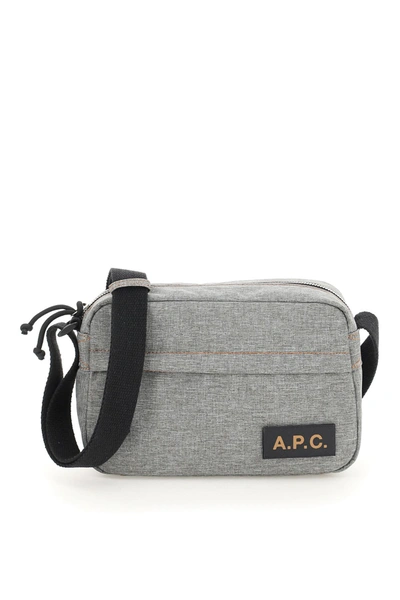 Apc Protection Camera Bag Logo Patch In Grey