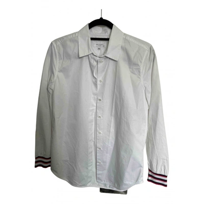Pre-owned Equipment Blouse In White