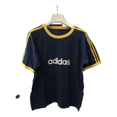 Pre-owned Adidas Originals T-shirt In Blue