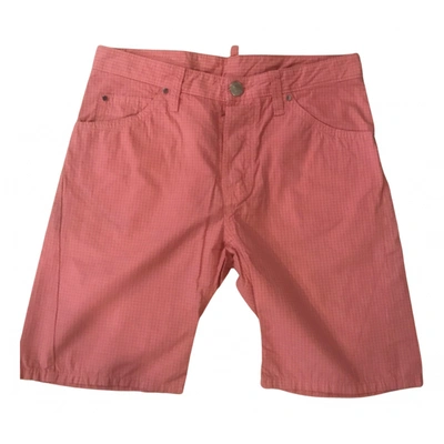 Pre-owned Dsquared2 Shorts In Pink