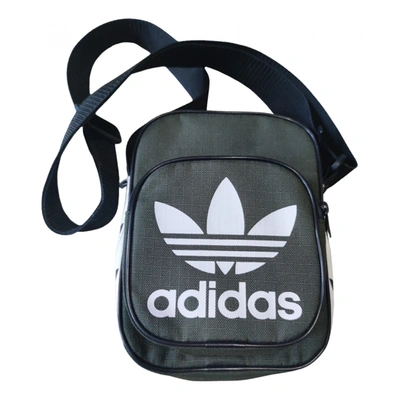 Pre-owned Adidas Originals Handbag In Green