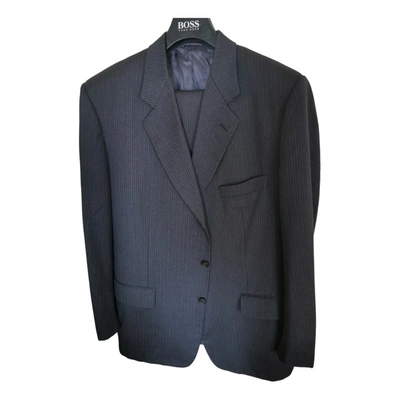 Pre-owned Corneliani Wool Suit In Grey