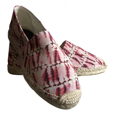 Pre-owned Isabel Marant Leather Espadrilles In Multicolour