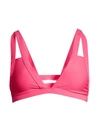 Ramy Brook Starla Bikini Top In Cerise Pink