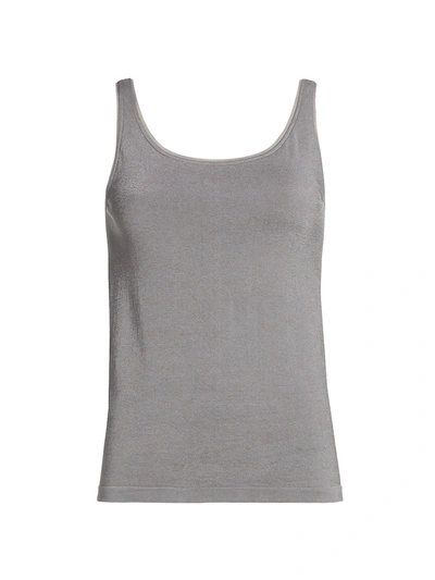 Wolford Jamaika Scoop-neck Top In Fog