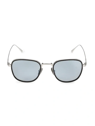Oliver Peoples 47mm Square Sunglasses In Silver