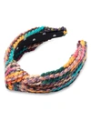 LELE SADOUGHI KNIT HEADBAND,400014147349