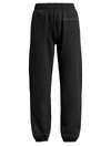 Marc Jacobs Cotton Logo Sweatpants In Black
