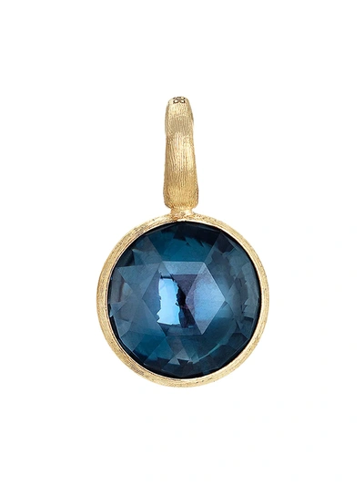 Marco Bicego Women's Jaipur 18k Yellow Gold & Blue Topaz Pendant