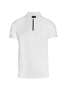 EMPORIO ARMANI PERFORMANCE ZIP POLO SHIRT,400014611790