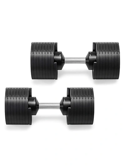 Smrtft Nuobell 2-piece Adjustable Weight Set/80 Lbs. In Black