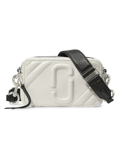 Marc Jacobs The Moto Shot 21 Leather Camera Bag In Cotton Multi