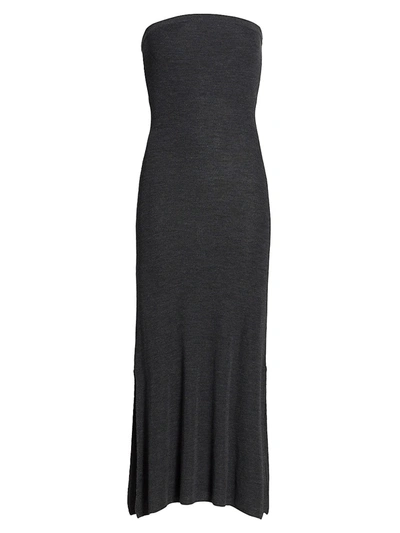 Halston Laney Sweater Tube Dress In Black | ModeSens
